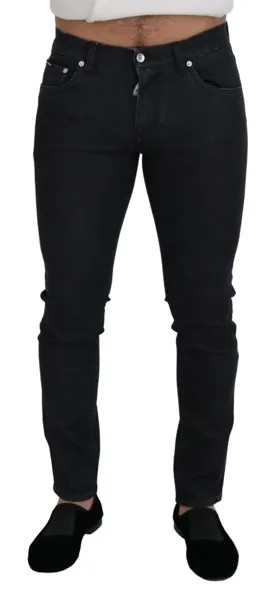 Джинсы DOLCE - GABBANA Черные хлопковые повседневные зауженные мужские джинсы IT46/W32/S Рекомендуемая розничная цена 670 долларов США