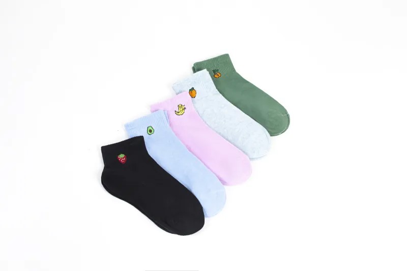Комплект носков женских S-Family S-A-830 разноцветных 36-40