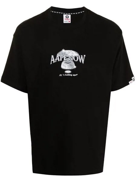 AAPE BY *A BATHING APE® футболка с графичным принтом