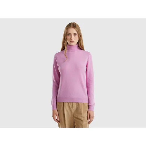 Водолазка UNITED COLORS OF BENETTON, размер XL, фиолетовый