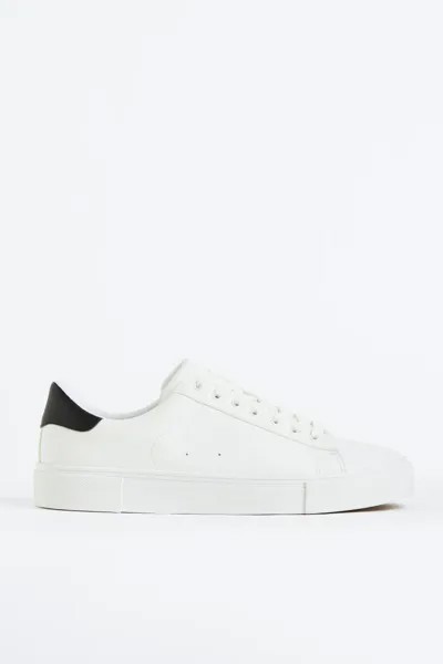Кеды мужские H&M 1119476 белые 46 EU (доставка из-за рубежа)