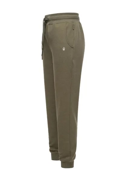 Спортивные штаны с милыми котятами NAVAHOO, цвет Dusty Olive Melange