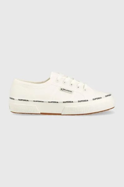 Кроссовки 2750 LOGO PIPING Superga, белый