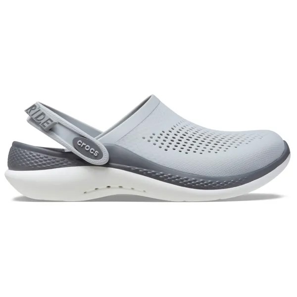 Сандалии Crocs Literide 360 Clog, цвет Light Grey/Slate Grey
