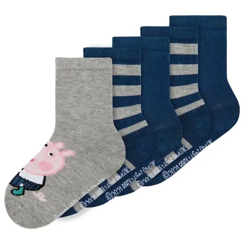Name it, носки для мальчика (5 ПАР В наборе), Цвет: темно-синий, размер: 25/27