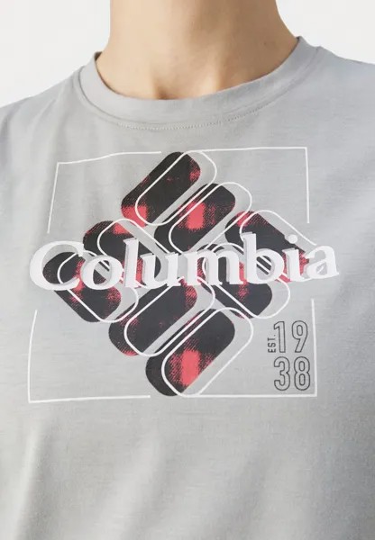 Спортивная футболка SUN TREK GRAPHIC TEE Columbia, светло-коричневый