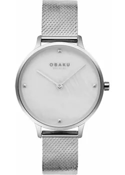Fashion наручные  женские часы Obaku V295LXCWHC. Коллекция Links