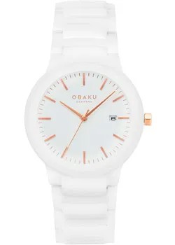 Fashion наручные  женские часы Obaku V280LDWWCW. Коллекция Pil Lille