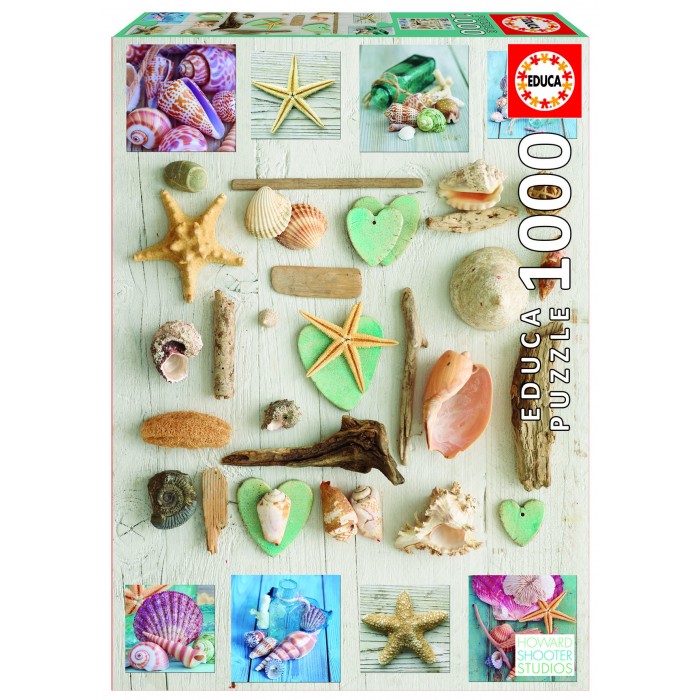 Educa Пазл Коллаж Ракушки (1000 деталей)