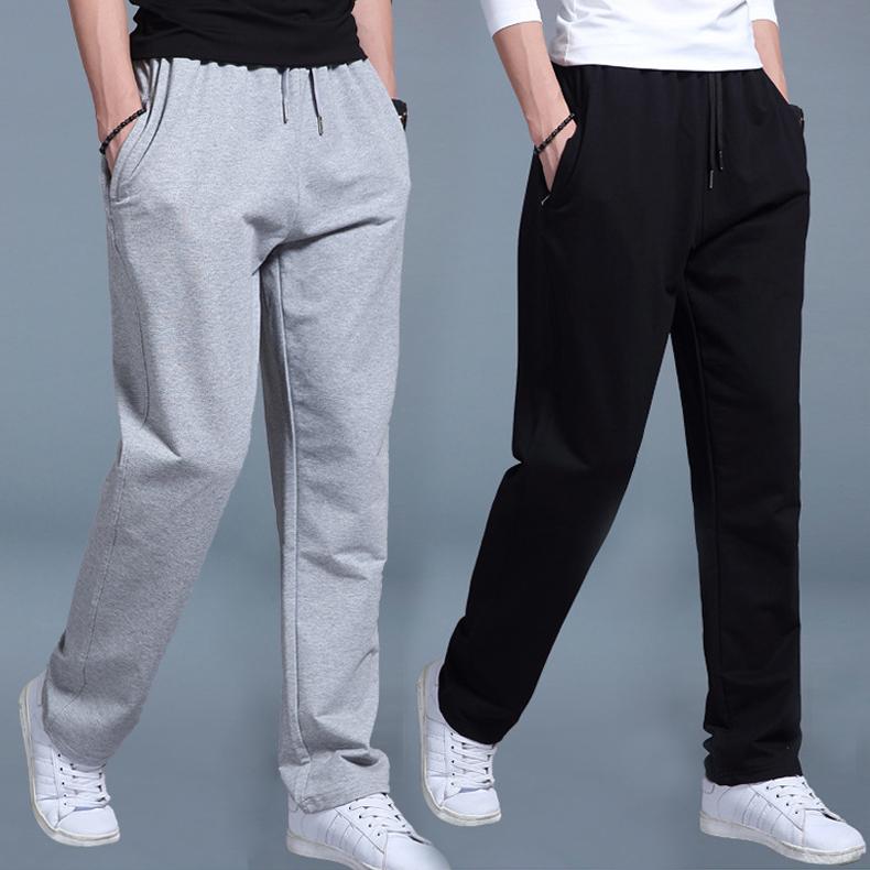 Мужчины Бег брюки Случайные спортивные брюки sweatpants Loose Мода Бег Брюки Все-соответствует