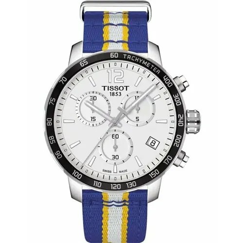 Наручные часы TISSOT, серебряный, белый