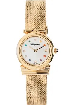 Fashion наручные  женские часы Salvatore Ferragamo SFYE00221. Коллекция Gancini Stone