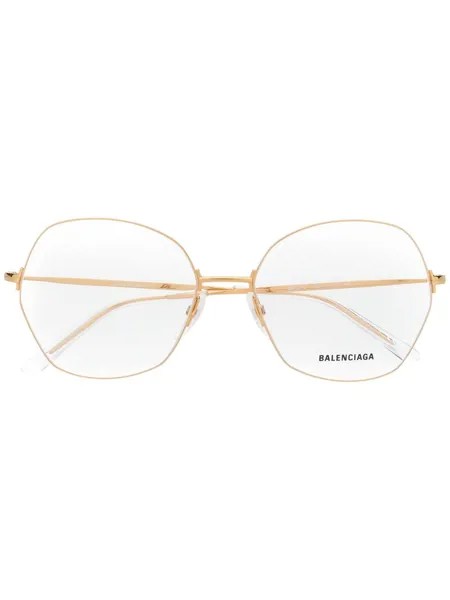 Balenciaga Eyewear солнцезащитные очки оверсайз геометричной формы