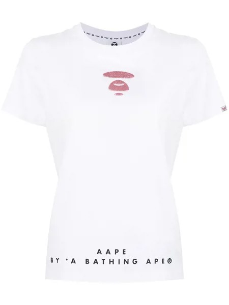 AAPE BY *A BATHING APE® футболка с логотипом