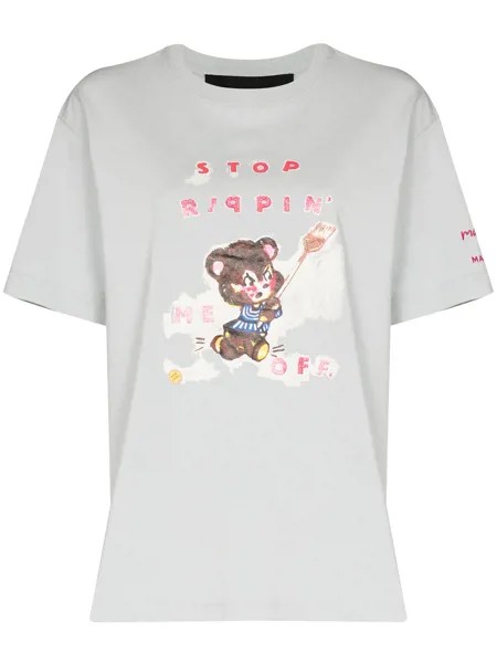 Marc Jacobs футболка с логотипом из коллаборации с Magda Archer