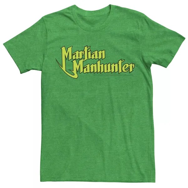 Мужская футболка с логотипом Martian Manhunter DC Comics