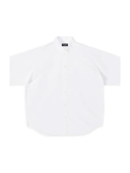 Рубашка с коротким рукавом BB Icon Balenciaga, белый