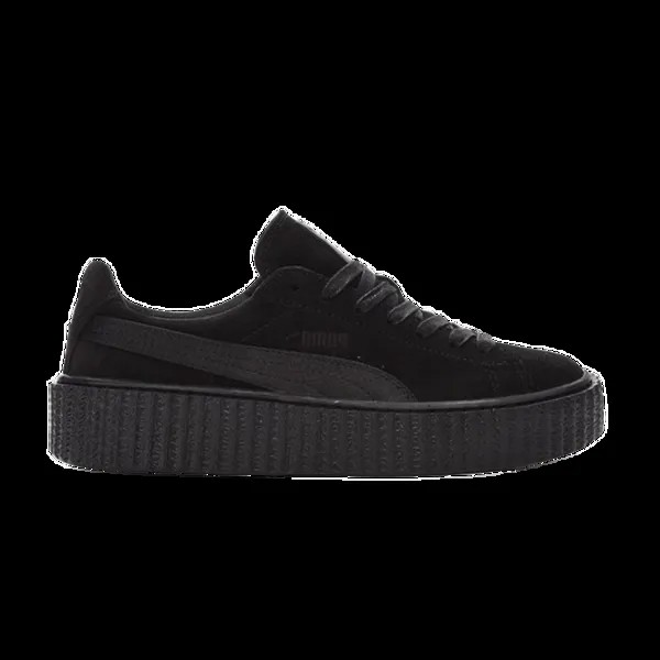 Кроссовки Puma Fenty x Wmns Suede Creepers 'Black', черный