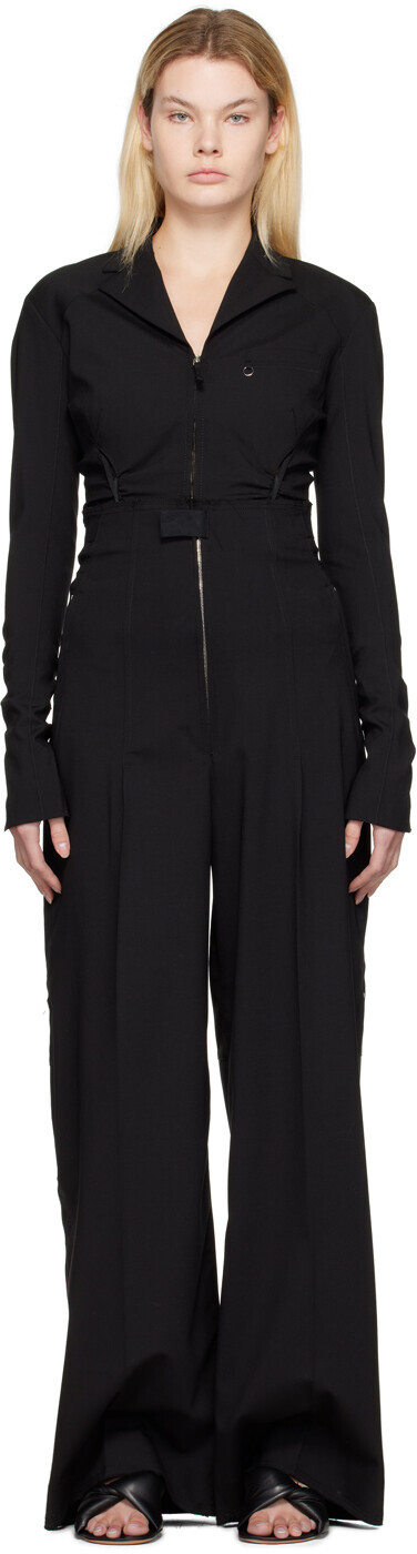 Черные брюки Le Papier 'Le Pantalon Santon' Jacquemus