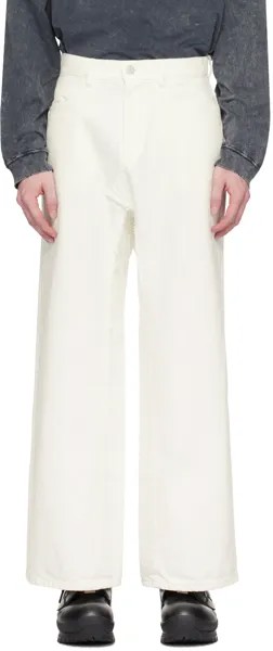 Белые джинсы изменения размера Vein