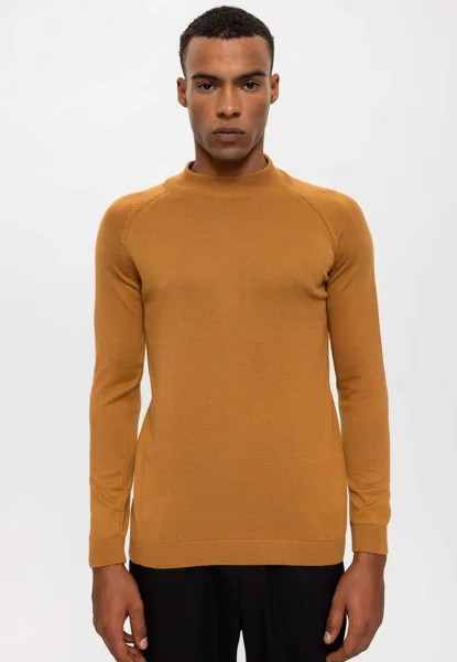 Свитер Mock Turtleneck Antioch, цвет tabac