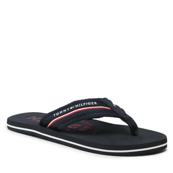 Шлепанцы Tommy Hilfiger CorporateHilfiger Beach, темно-синий