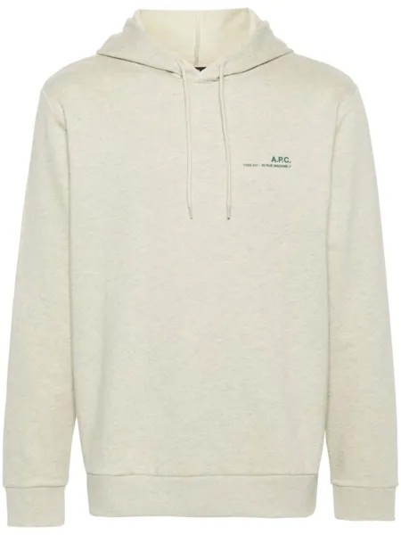 A.P.C. худи Item H, зеленый
