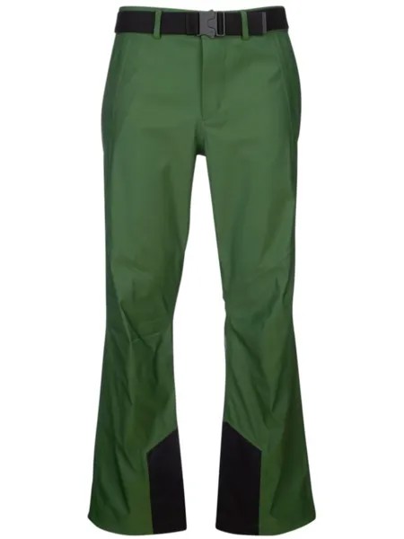 Loro Piana лыжные брюки с поясом, зеленый