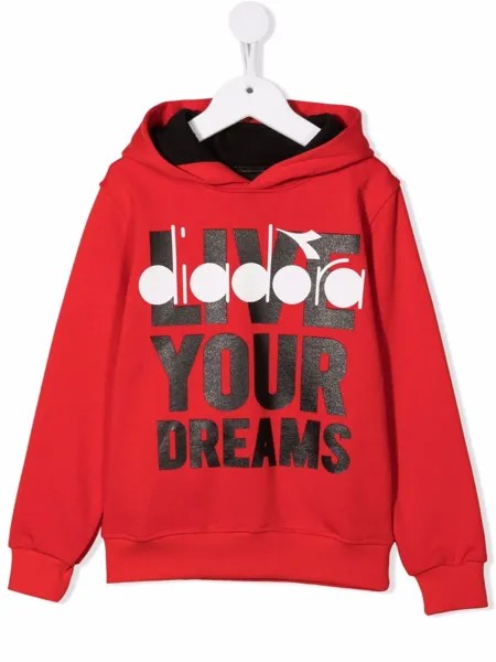 Diadora Junior худи с логотипом