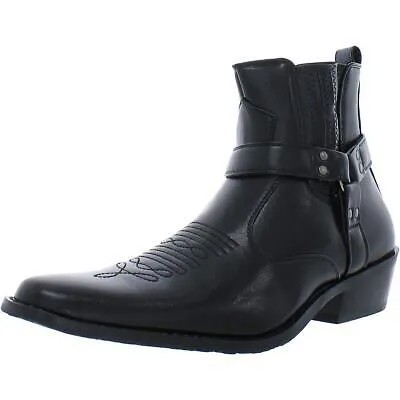Выбор обуви Mens Western 01 Black Cowboy, Western Boots 10 Medium (D) BHFO 1856