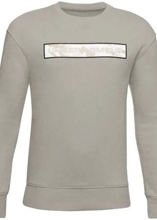 Джемпер Under Armour RIVAL FLEECE AMP CREW Серый YXL 1357592-110