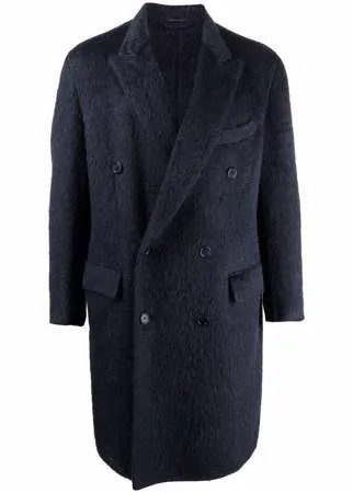 Brioni двубортное шерстяное пальто