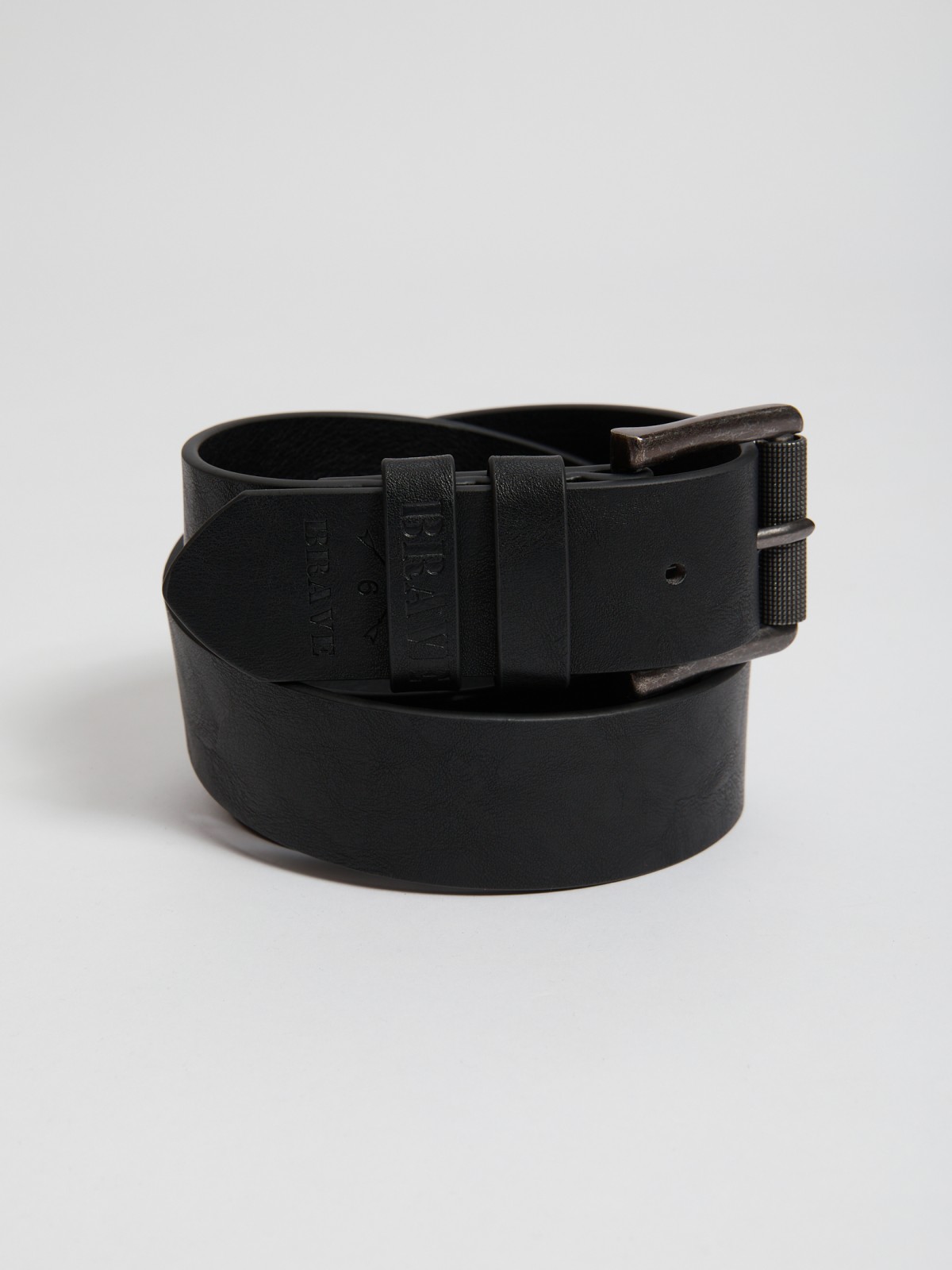 Ремень мужской Zolla 01131936J165 черный, 110-114 см