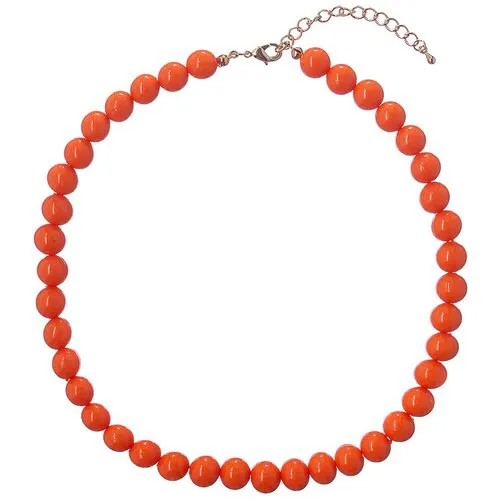 Колье Moon Paris, Valentine, с акриловыми бусинами, MVL-22.12-002 оранжевый