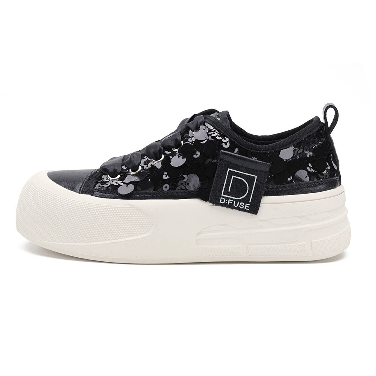 Кроссовки D:FUSE SCANDINAVIA Skateboarding Shoes Women's Low-top, серебряный