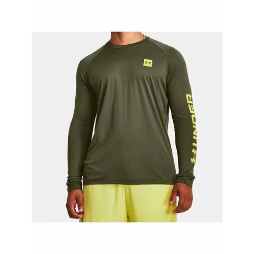 Лонгслив Under Armour, размер 46/48, хаки