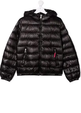 Moncler Enfant пуховик с капюшоном