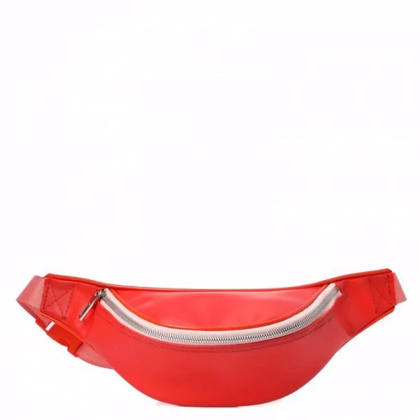 Поясная сумка женская Calzetti TRANSPARENT BELT BAG NEW, красный