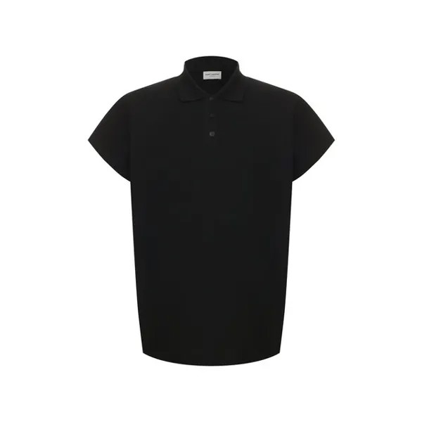 Хлопковое поло Saint Laurent