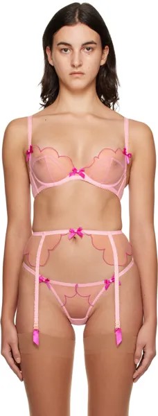 Розовый бюстгальтер Agent Provocateur Lorna