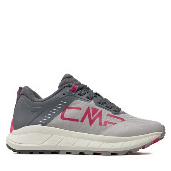 Кроссовки CMP Hamber Wmn Lifestyle 3Q85486 Alluminio-Fucsia 55UP, серый