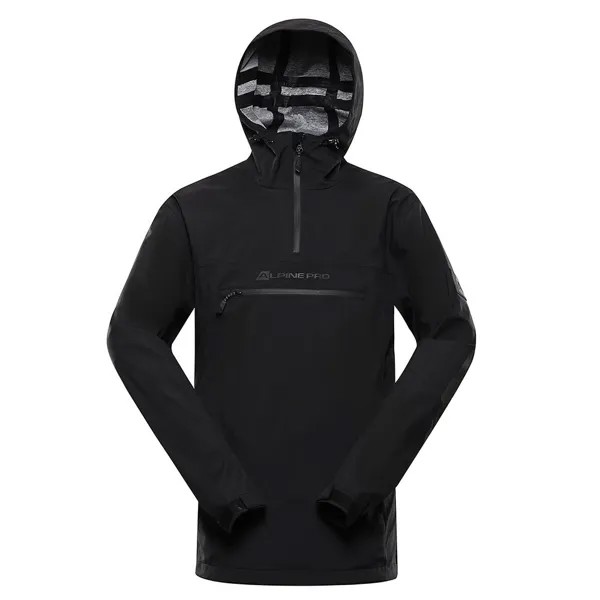 Куртка Alpine Pro Gibb Full Zip Rain, черный