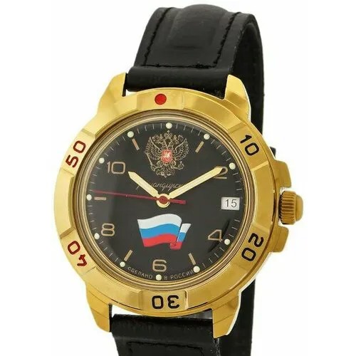 Наручные часы Восток Часы восток 2414 (439453) ремень, золотой