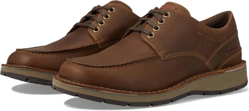 Оксфорды Gravelle Low Clarks, светло-коричневая кожа