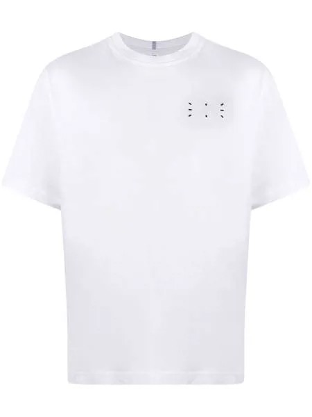 MCQ футболка с графичным принтом и круглым вырезом