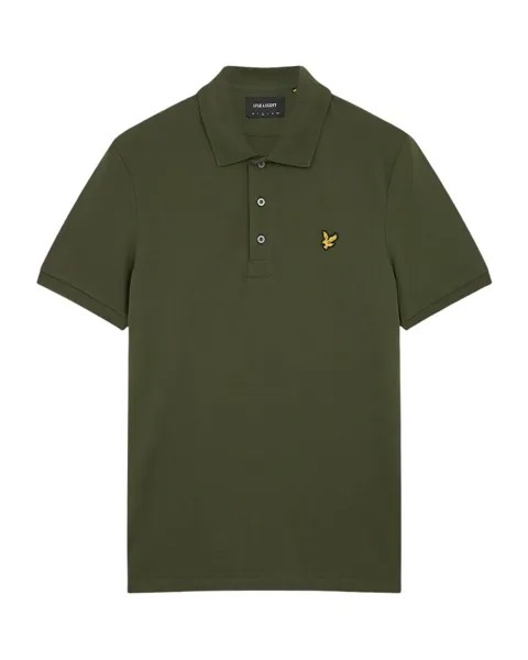 Рубашка поло Lyle & Scott, зеленый