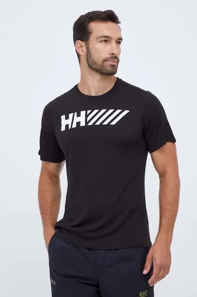 Спортивная футболка Lifa Tech Helly Hansen, черный