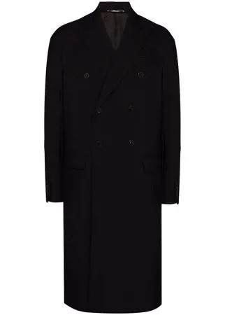 Valentino пальто с цветочной вышивкой