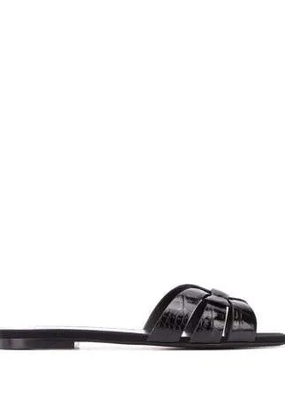 Saint Laurent мюли Tribute