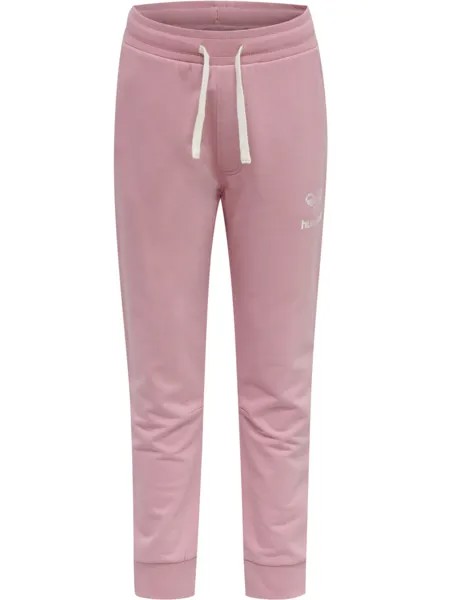 Зауженные брюки Hummel, светло-розовый